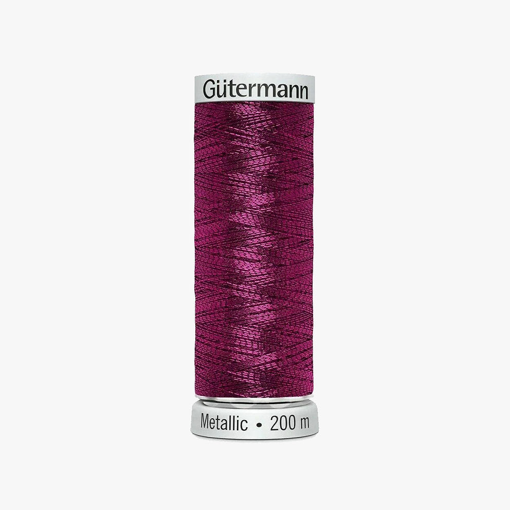 Gütermann Metallic - Garn mit Metallic-Effekt für glänzende Projekte