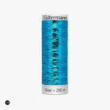 Silver 200 m - Gütermann Metallic Effect Thread