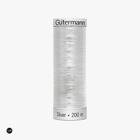 Silver 200 m - Hilo Efecto Metalizado de Gütermann