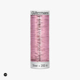 Silver 200 m - Gütermann Metallic Effect Thread