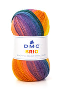 DMC Brio : Laine multicolore à effet dégradé pour tricoter des vêtements d'automne et d'hiver