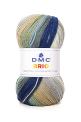 DMC Brio: Lana Multicolor con Efecto Degradado para Tejer Prendas de Otoño e Invierno