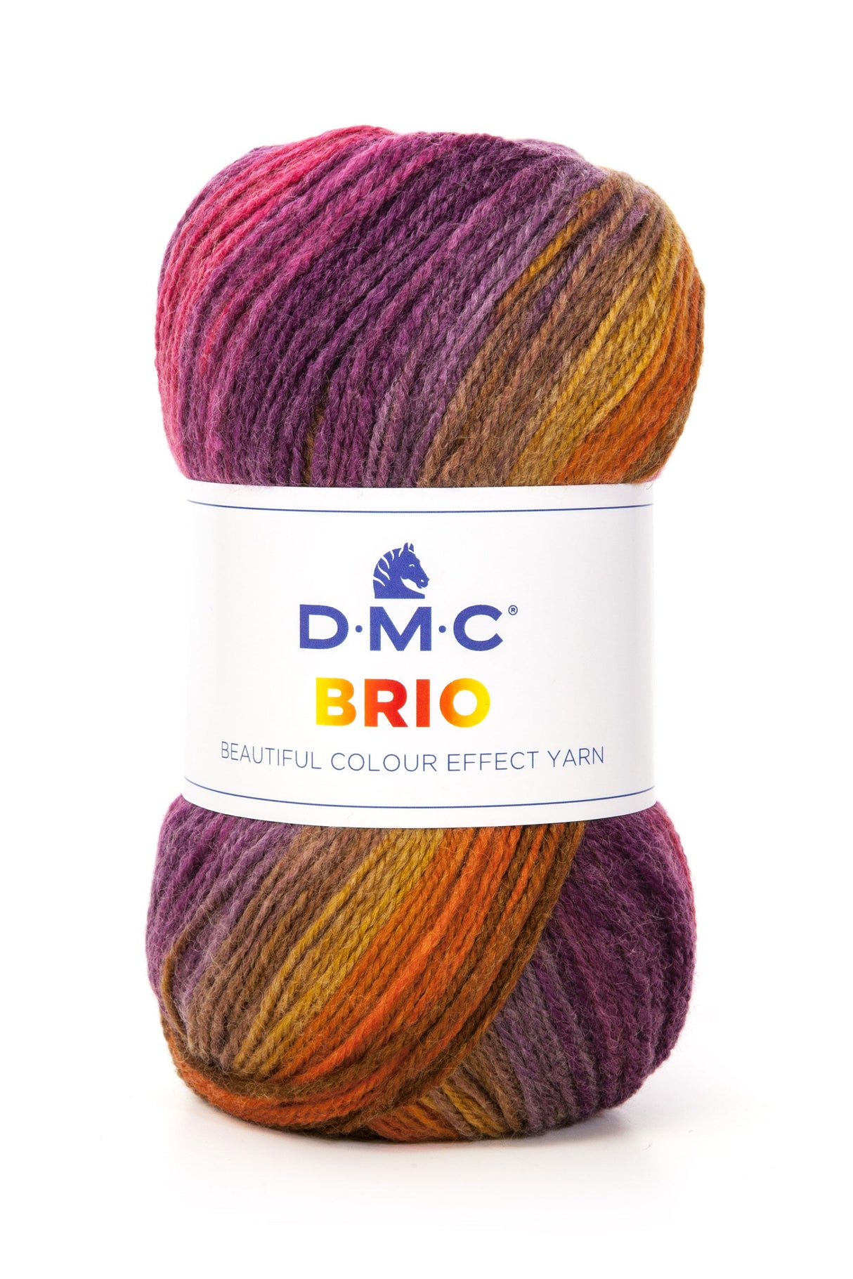 DMC Brio: Lana Multicolor con Efecto Degradado para Tejer Prendas de Otoño e Invierno