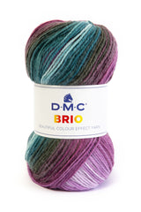 DMC Brio: Lana Multicolor con Efecto Degradado para Tejer Prendas de Otoño e Invierno