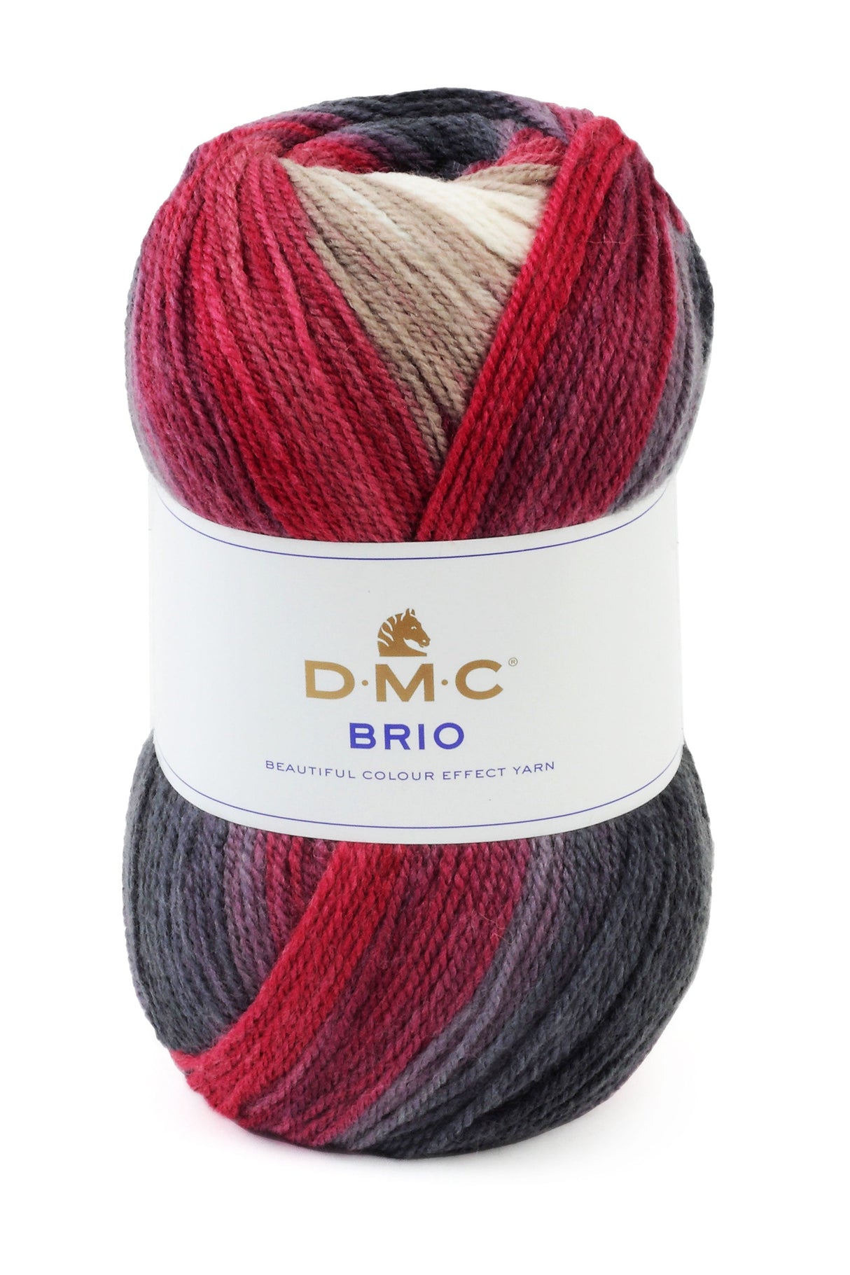 DMC Brio: Lana Multicolor con Efecto Degradado para Tejer Prendas de Otoño e Invierno