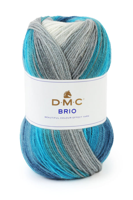 DMC Brio : Laine multicolore à effet dégradé pour tricoter des vêtements d'automne et d'hiver