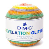 DMC Révélation Glitter - Laine multicolore avec une touche de paillettes