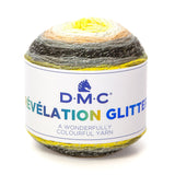 DMC Révélation Glitter - Laine multicolore avec une touche de paillettes