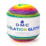 DMC Révélation Glitter - Laine multicolore avec une touche de paillettes