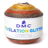 DMC Révélation Glitter - Laine multicolore avec une touche de paillettes