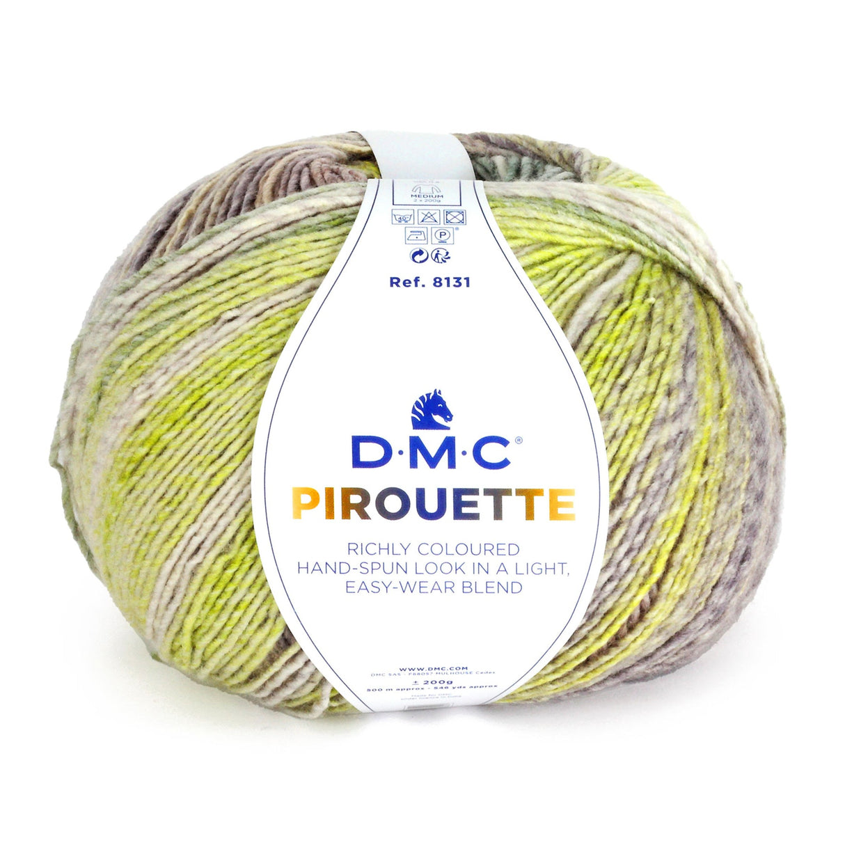 DMC Pirouette: Lana Multicolor para Labores de Otoño e Invierno