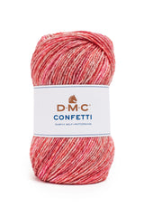 DMC Confetti Wool - Multicolor Joy for Fluffy and Warm Winter Creations