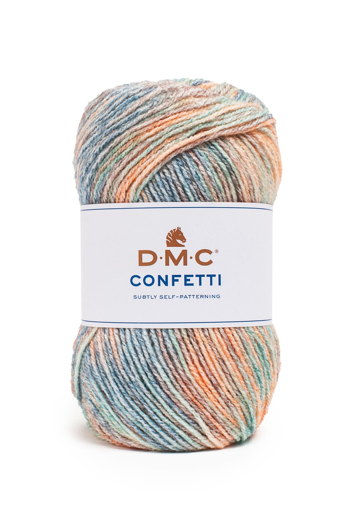 DMC Confetti Wool - Multicolor Joy for Fluffy and Warm Winter Creations