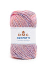 Laine Confetti DMC - Joie multicolore pour des créations hivernales moelleuses et chaleureuses