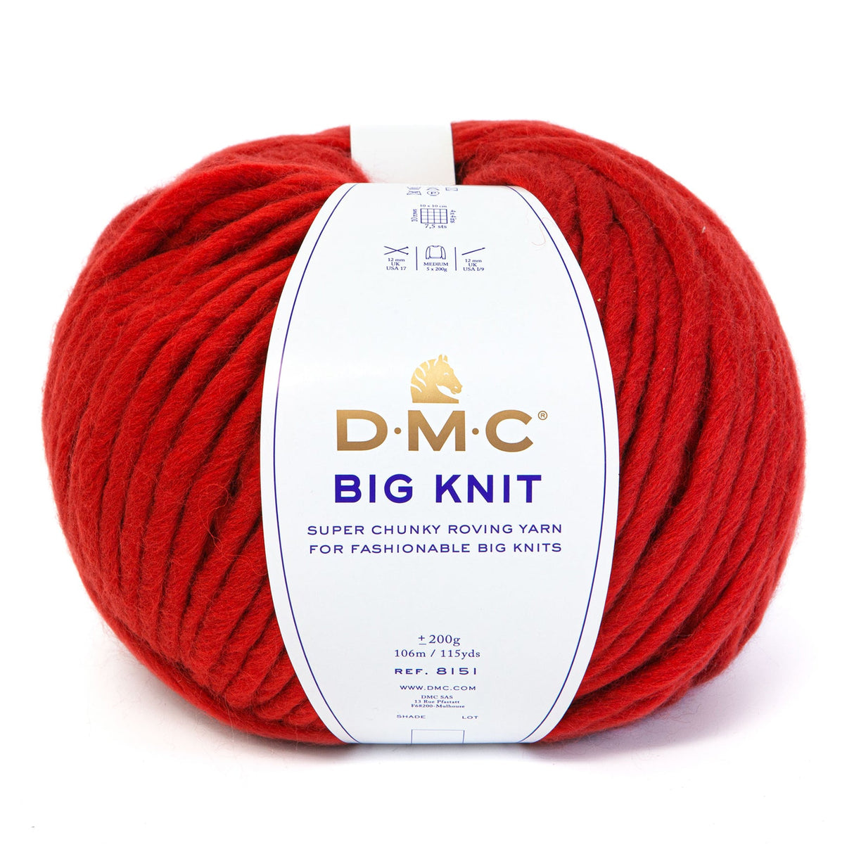 DMC Big Knit Wool - Thickness and Warmth for Your Winter Projects