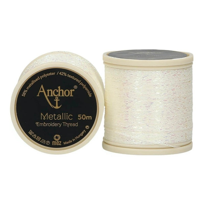 Anchor Metallic: Glänzender Faden für Stickereien und leuchtende Stoffe