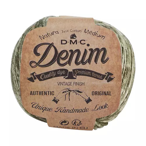Vista adicional de DMC Natura Medium Denim: Hilo de Algodón con Estilo Vaquero