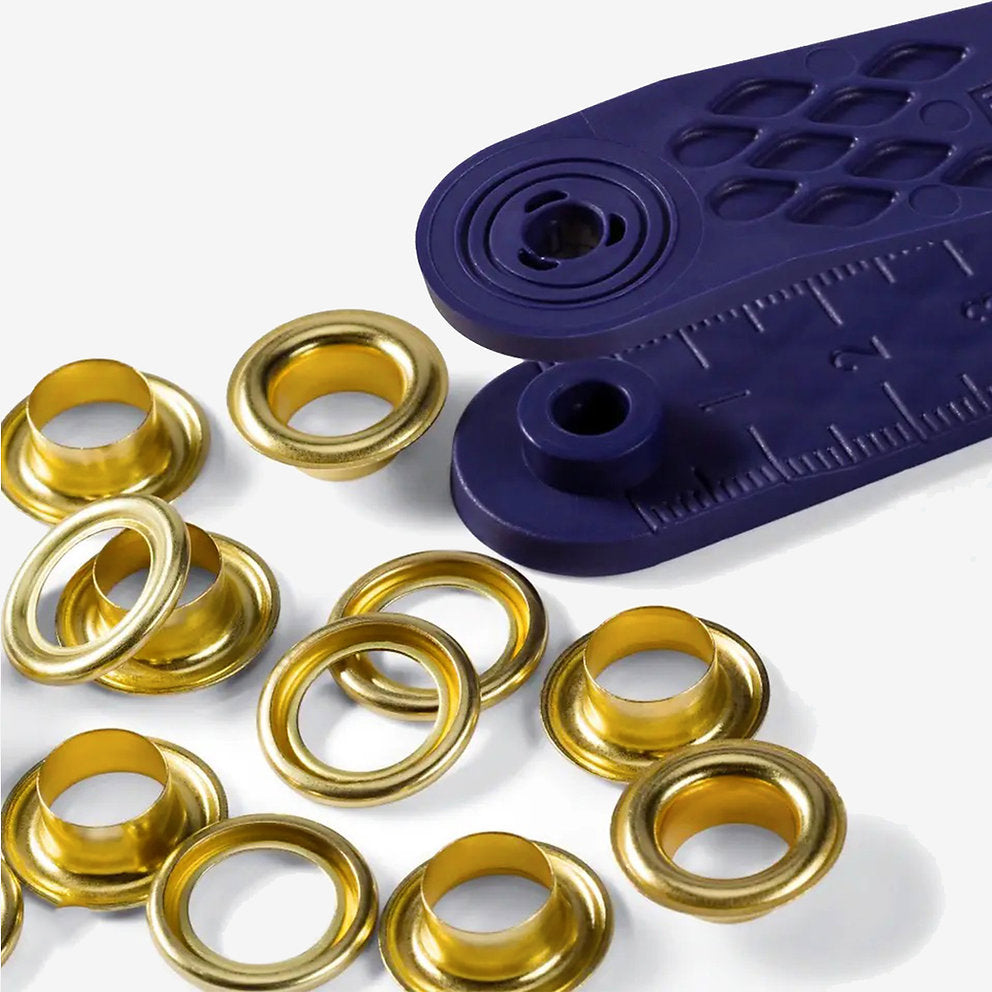 Kit de Ojetes con Arandela 8 mm Prym 541362 - accesorio Prym para cierres y accesorios de prendas
