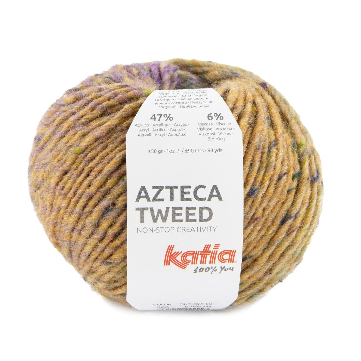 Katia Azteca Tweed - Deine Wahl für einen farbenfrohen Winter