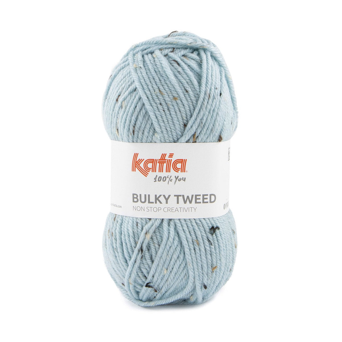 Katia BULKY TWEED - Grober Wollgarn mit bunten Nestern