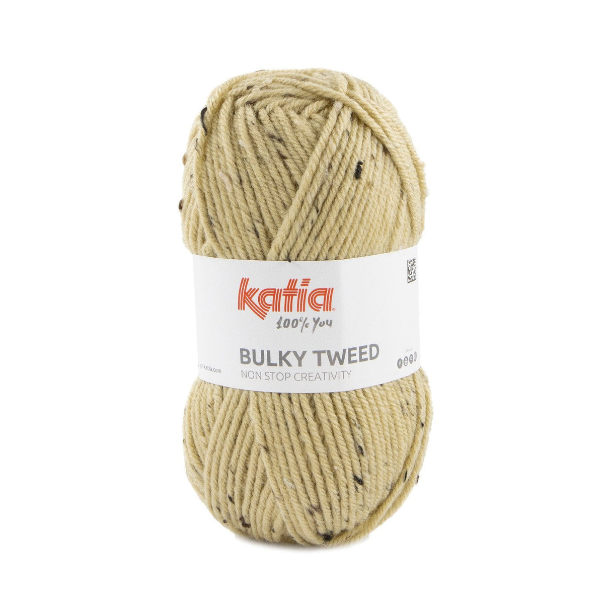 Katia BULKY TWEED - Grober Wollgarn mit bunten Nestern