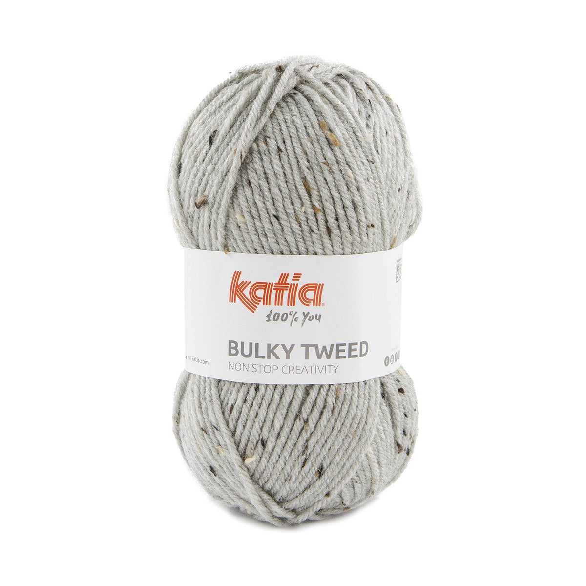 Katia BULKY TWEED - Grober Wollgarn mit bunten Nestern