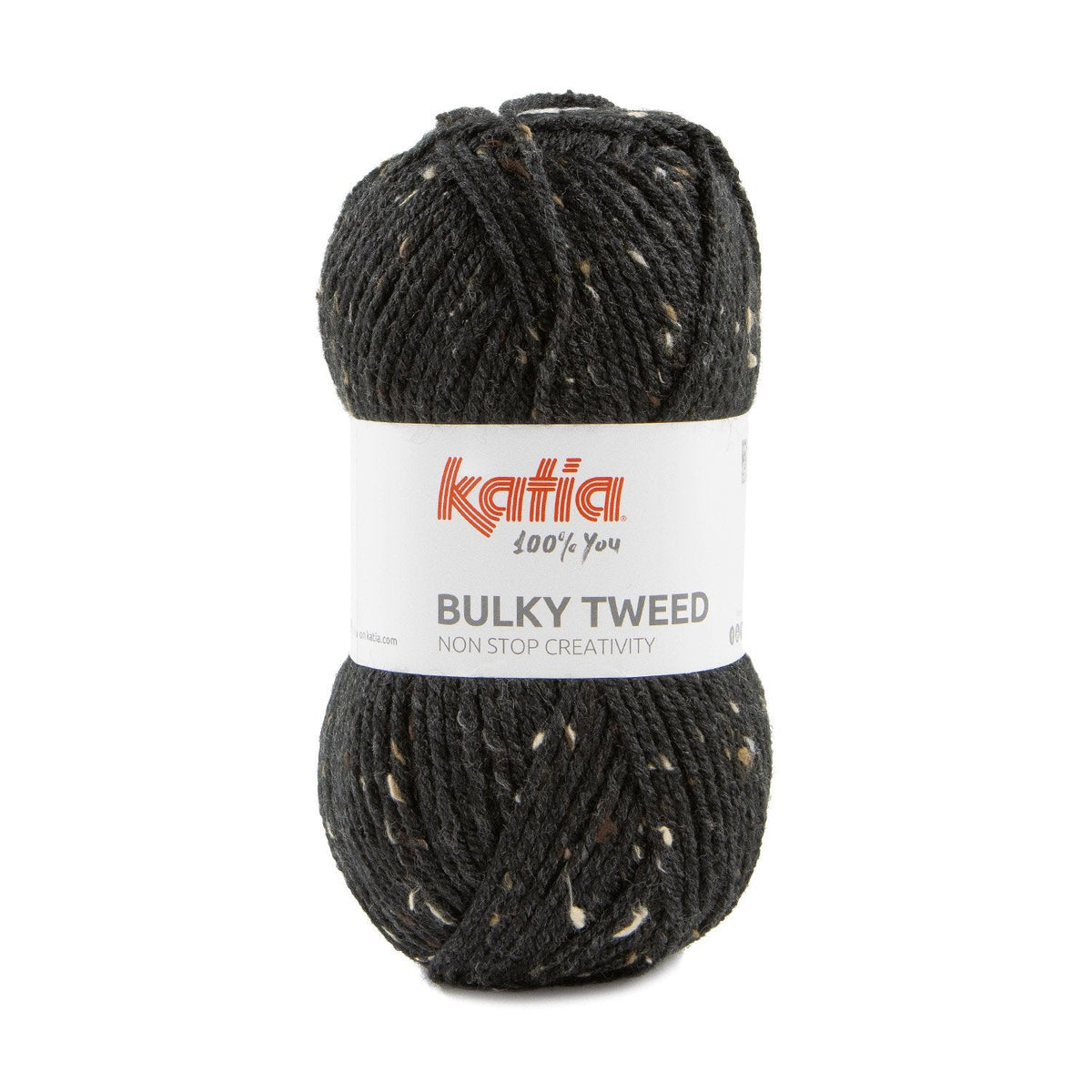 Katia BULKY TWEED - Grober Wollgarn mit bunten Nestern