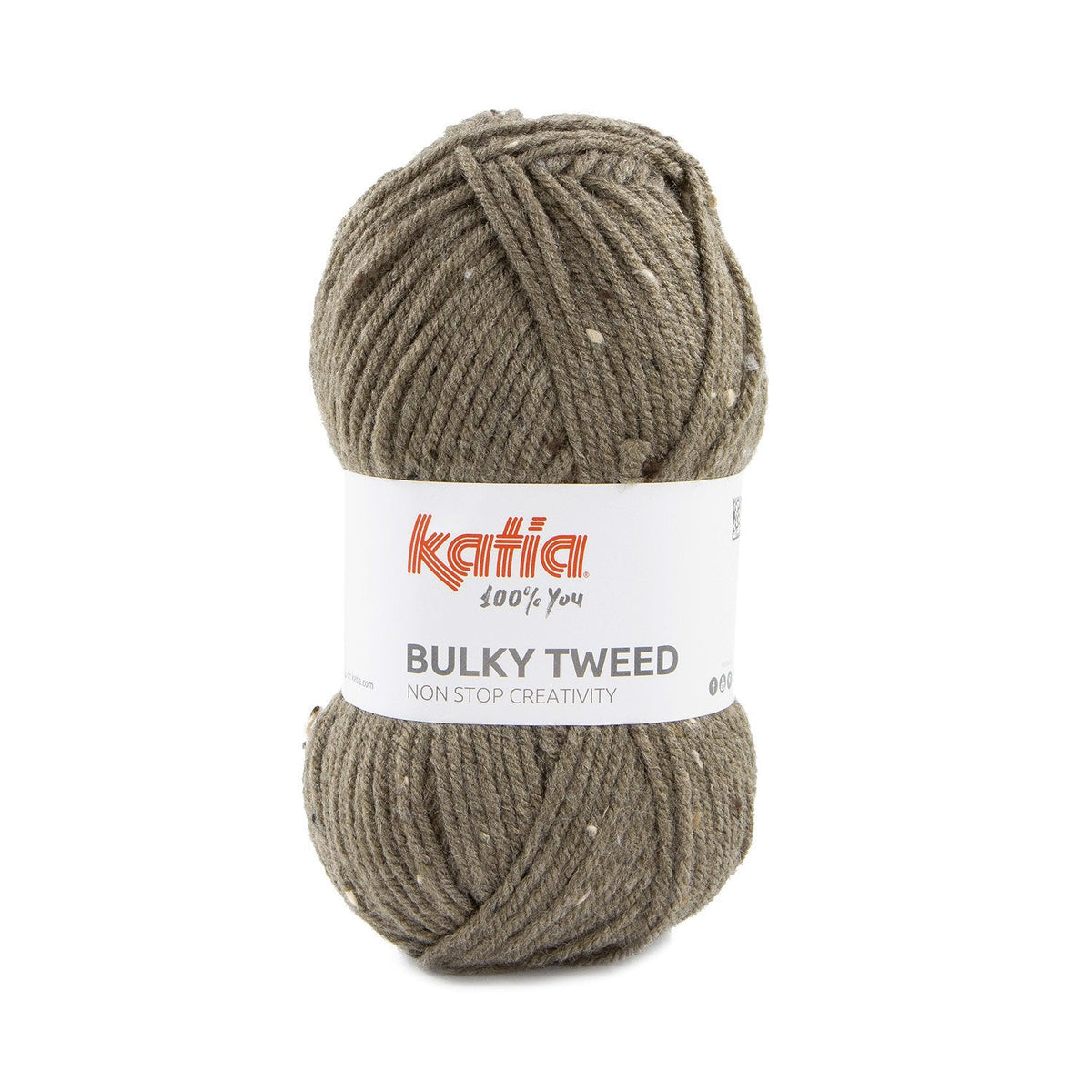 Katia BULKY TWEED - Grober Wollgarn mit bunten Nestern