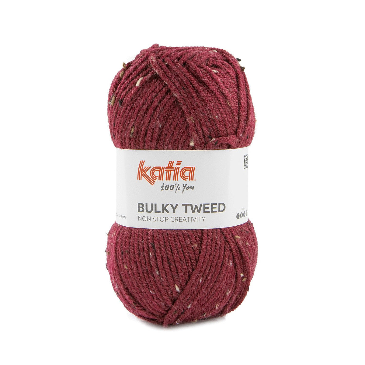 Katia BULKY TWEED - Grober Wollgarn mit bunten Nestern