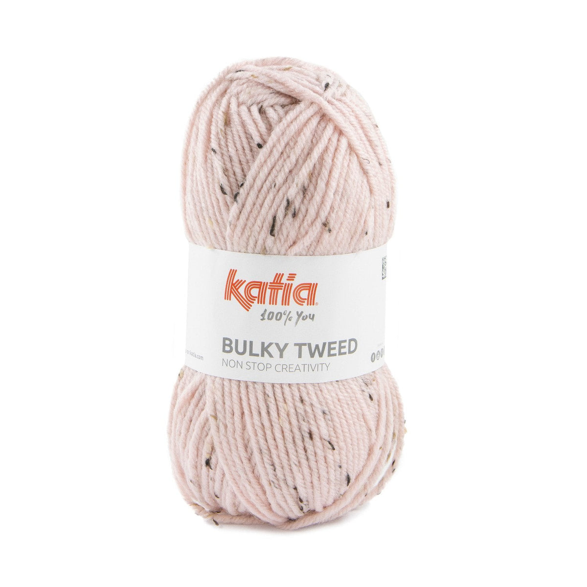 Katia BULKY TWEED - Grober Wollgarn mit bunten Nestern