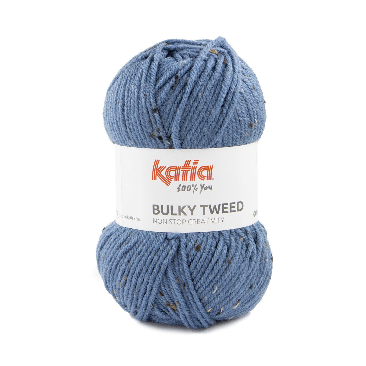 Katia BULKY TWEED - Grober Wollgarn mit bunten Nestern