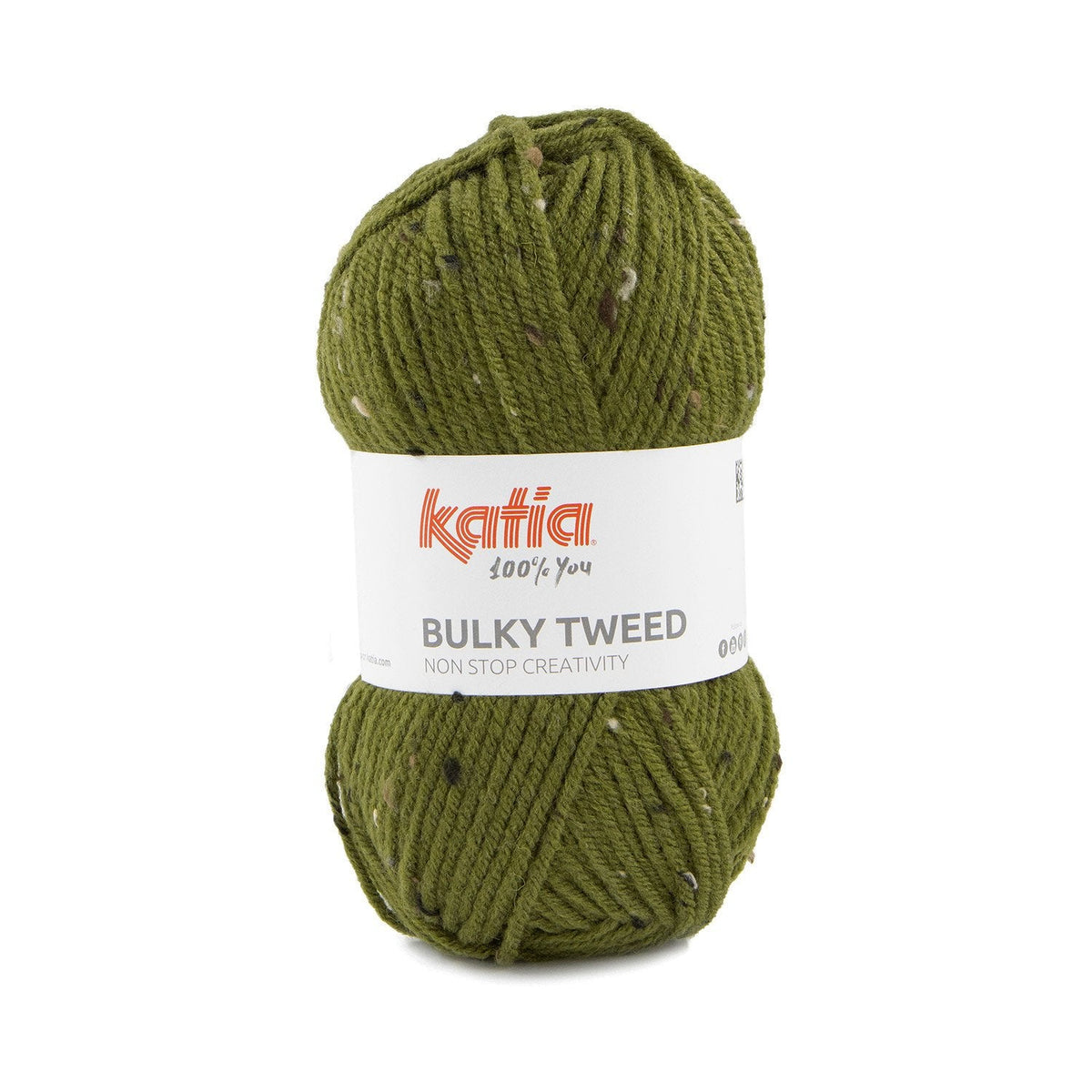 Katia BULKY TWEED - Grober Wollgarn mit bunten Nestern