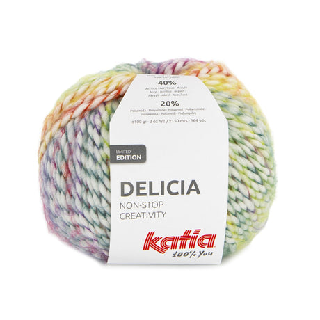 Katia Delicia: Plush Effect Fantasy Wool for Unique Garments 