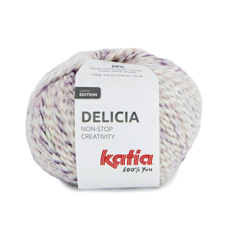 Katia Delicia: Plush Effect Fantasy Wool for Unique Garments 