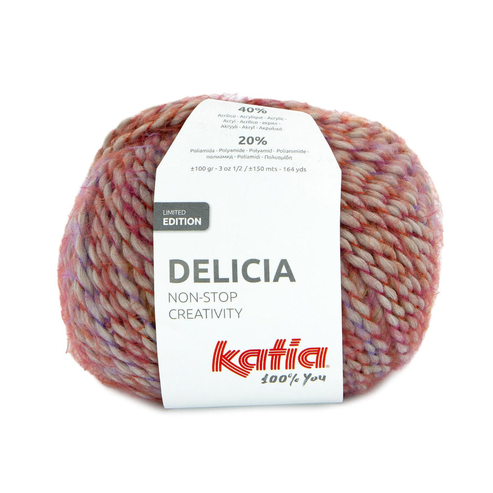 Katia Delicia : Laine fantaisie effet peluche pour des vêtements uniques 