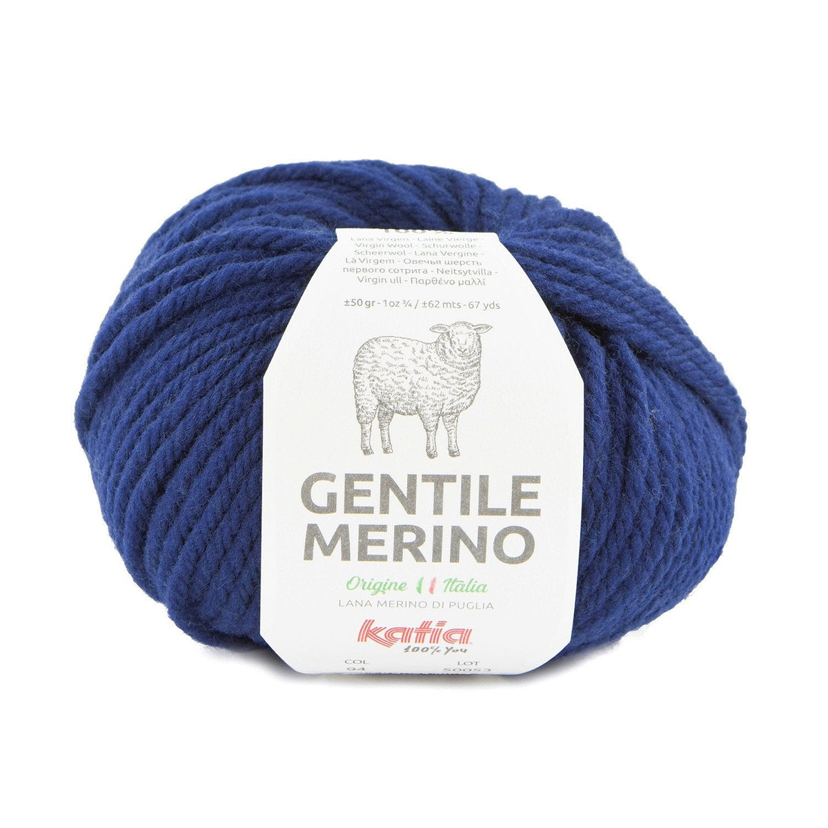 Katia Gentile Merino - 100% italienische Wolle von hoher Qualität