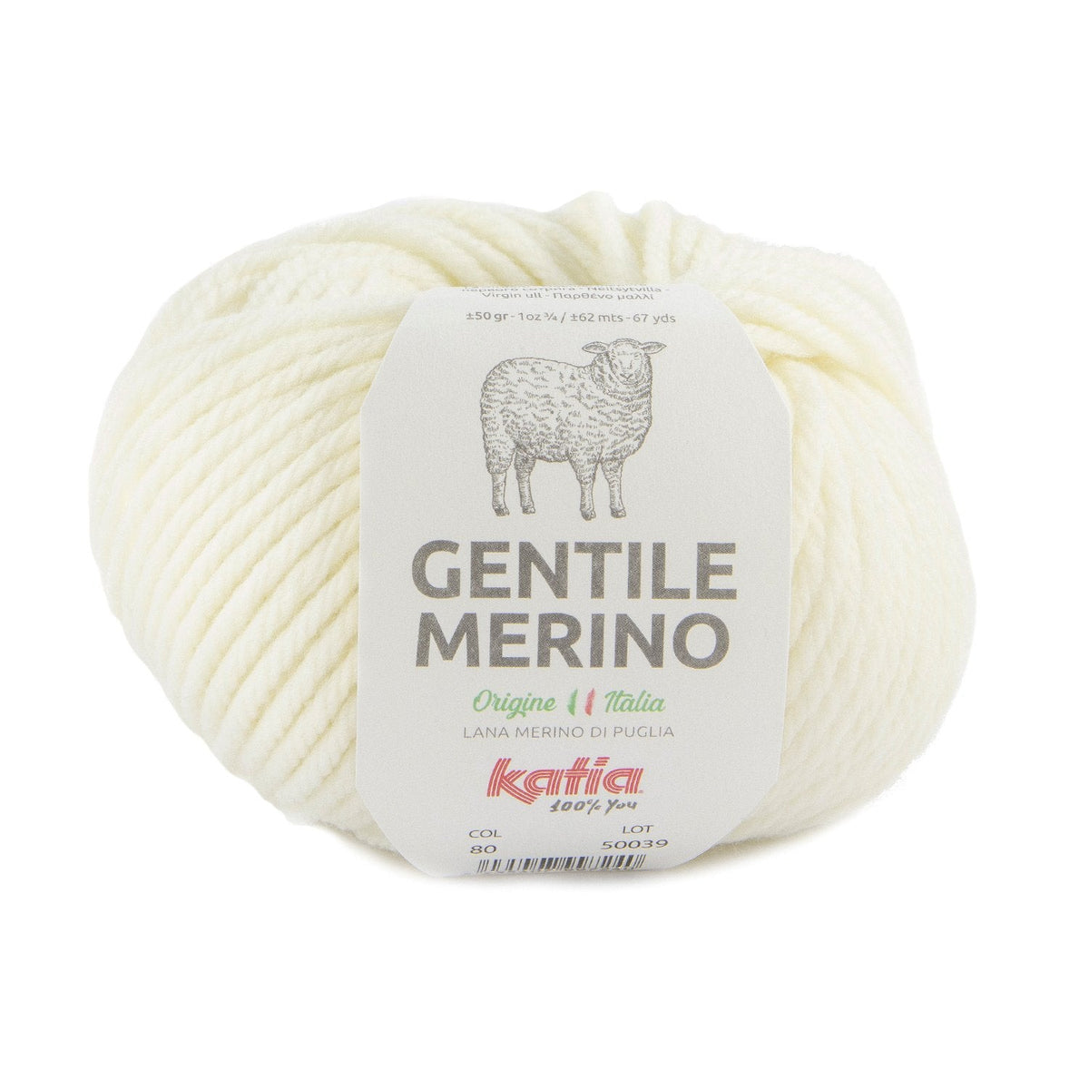 Katia Gentile Merino - 100% italienische Wolle von hoher Qualität