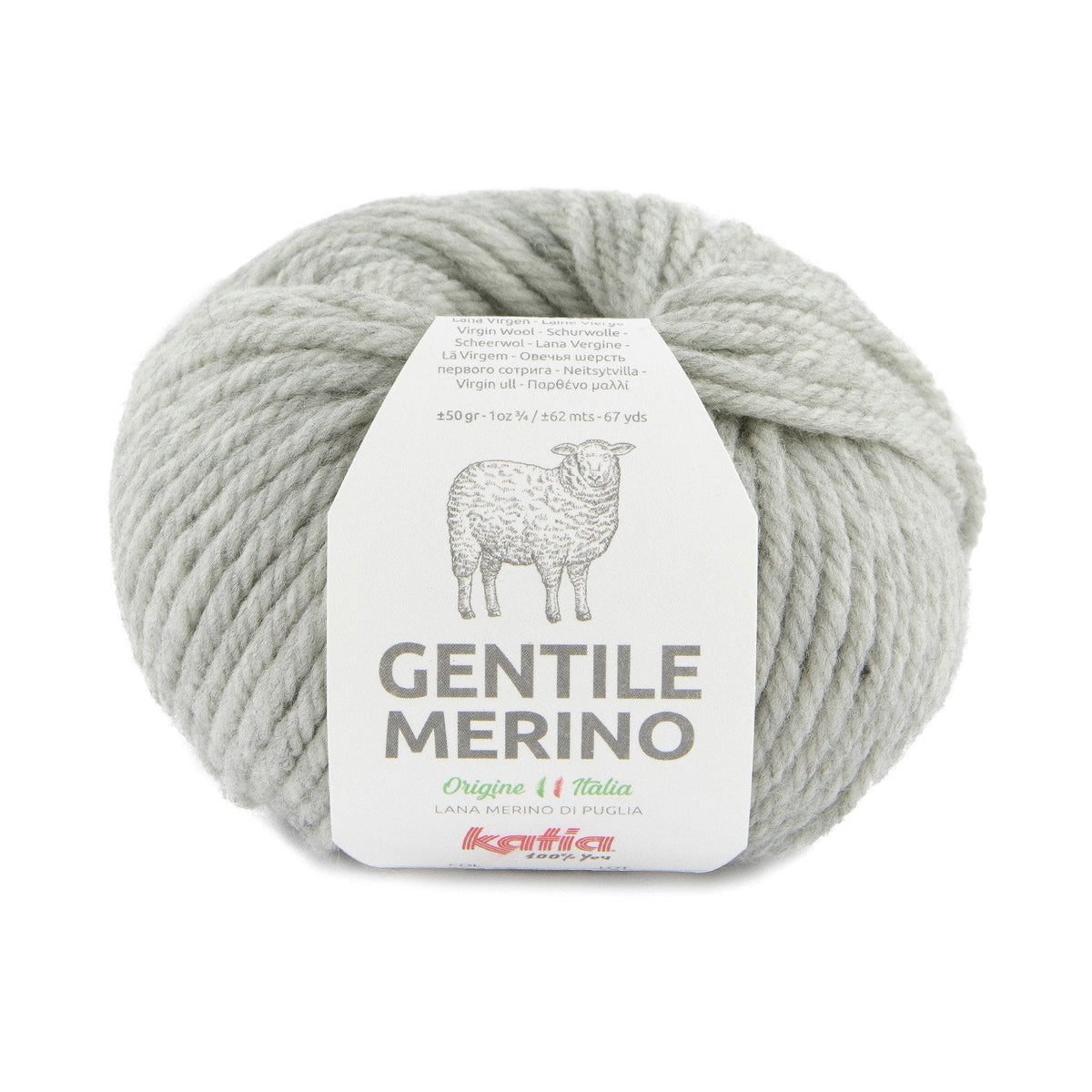 Katia Gentile Merino - 100% italienische Wolle von hoher Qualität