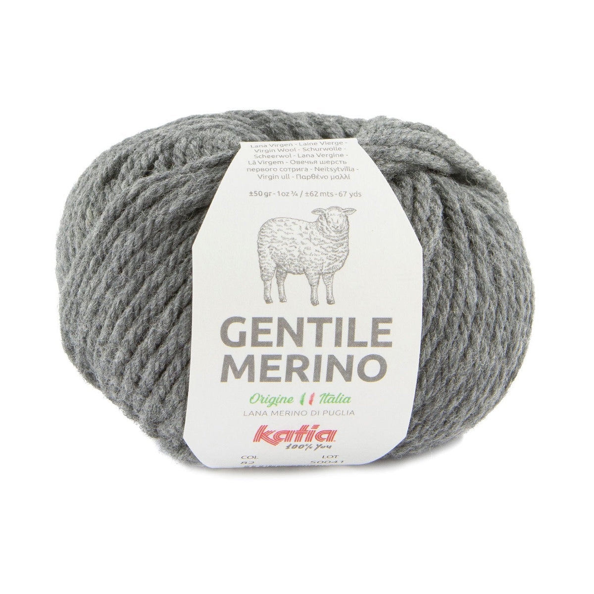 Katia Gentile Merino - 100% italienische Wolle von hoher Qualität