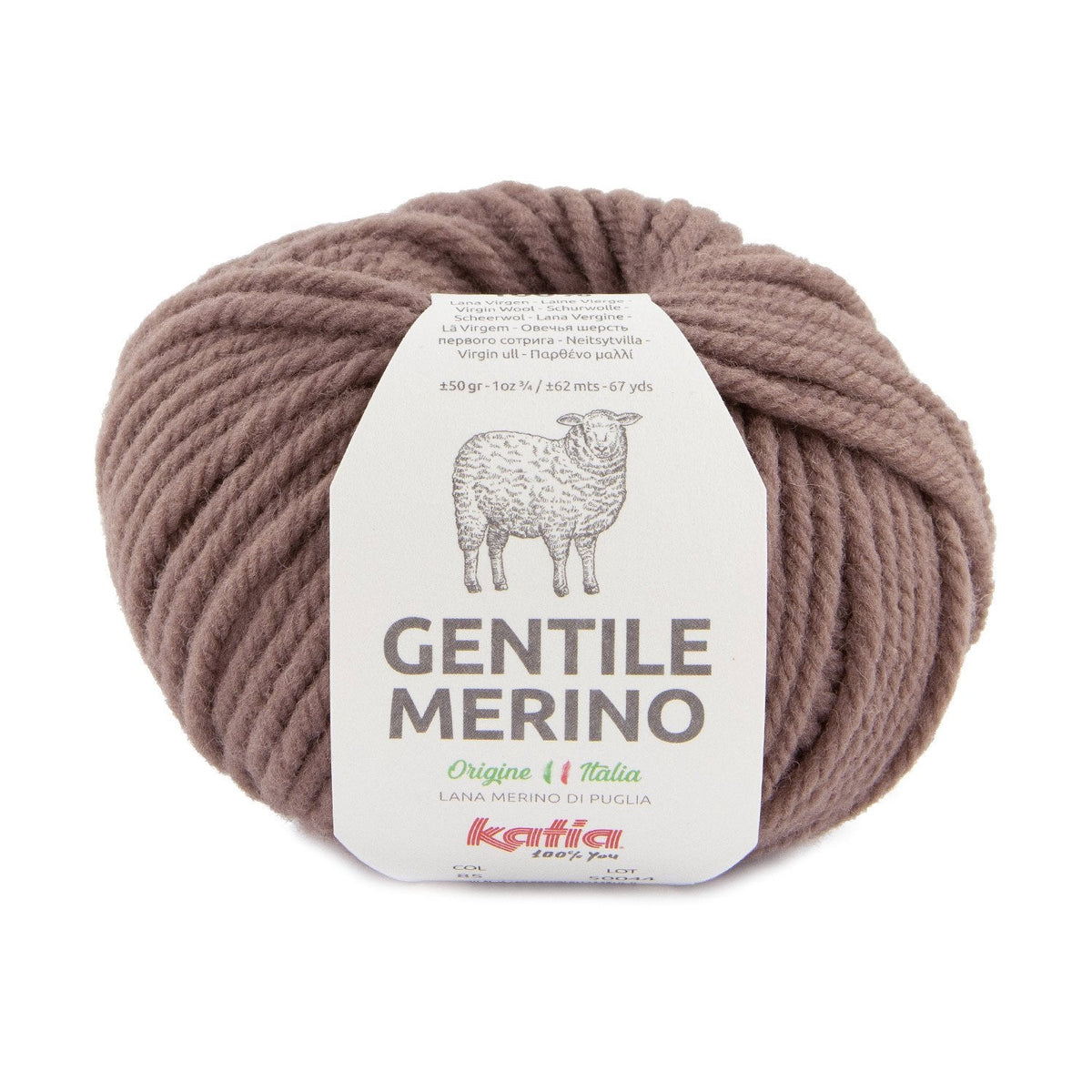 Katia Gentile Merino - 100% italienische Wolle von hoher Qualität