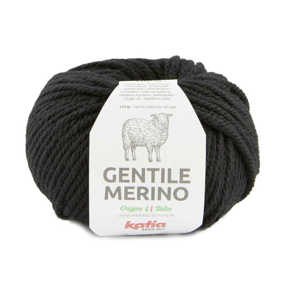 Katia Gentile Merino - 100% italienische Wolle von hoher Qualität