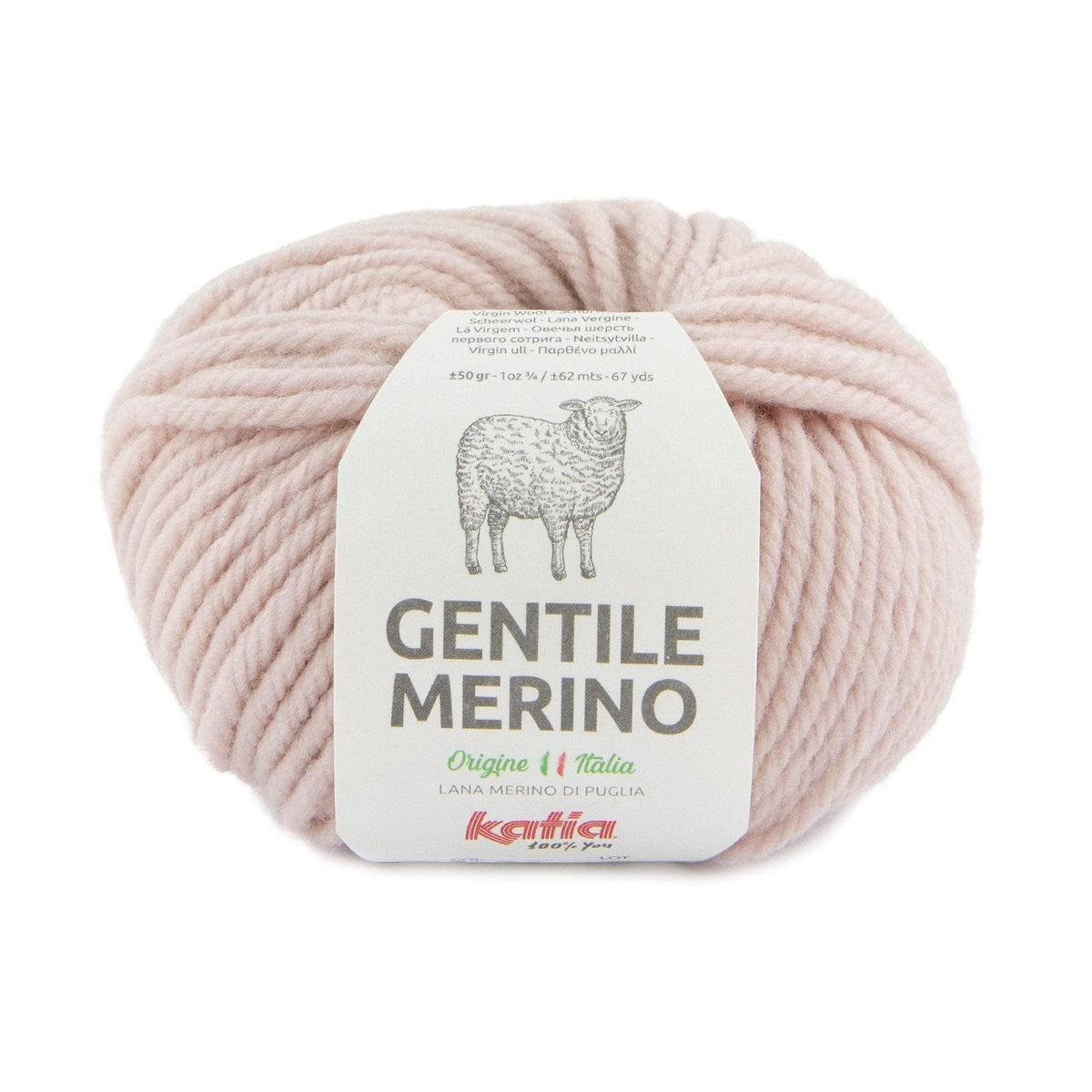 Katia Gentile Merino - 100% italienische Wolle von hoher Qualität