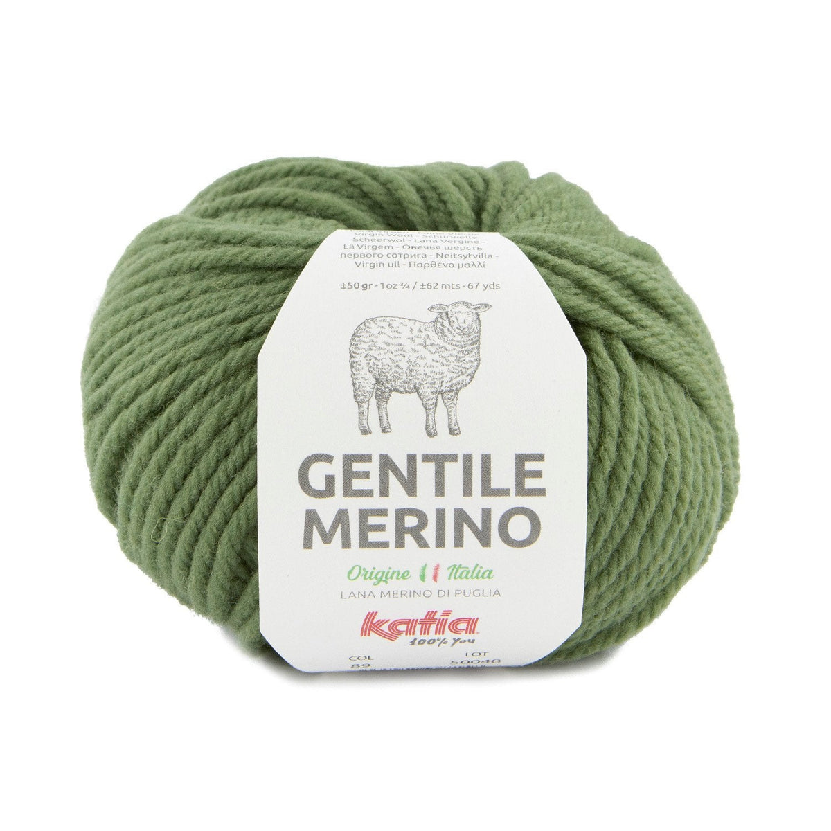 Katia Gentile Merino - 100% italienische Wolle von hoher Qualität