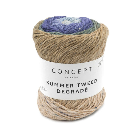 Katia Summer Tweed Degradé - Elegance in Cotton and Hemp