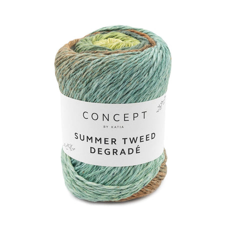 Katia Summer Tweed Degradé - Elegance in Cotton and Hemp