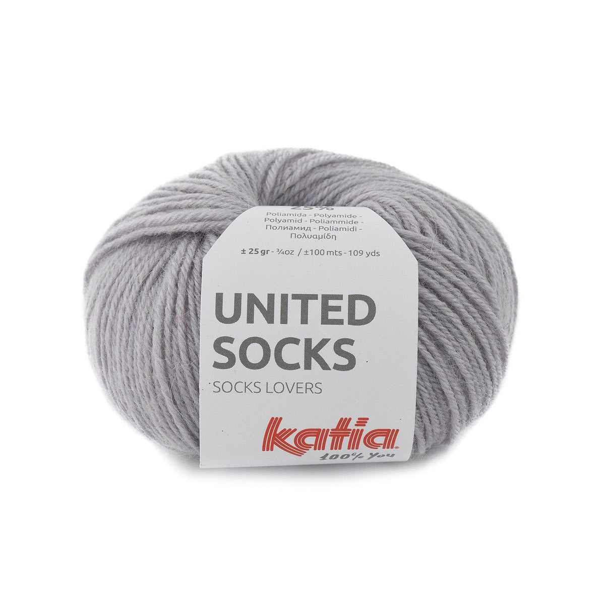 Katia United Socks - Lana para Tejer Calcetines de Calidad