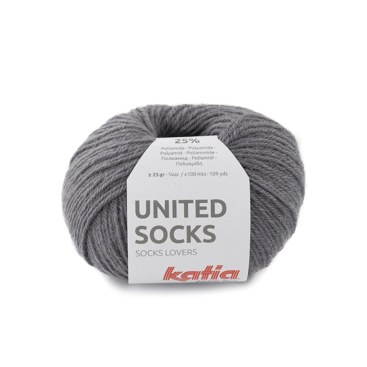 Katia United Socks - Lana para Tejer Calcetines de Calidad