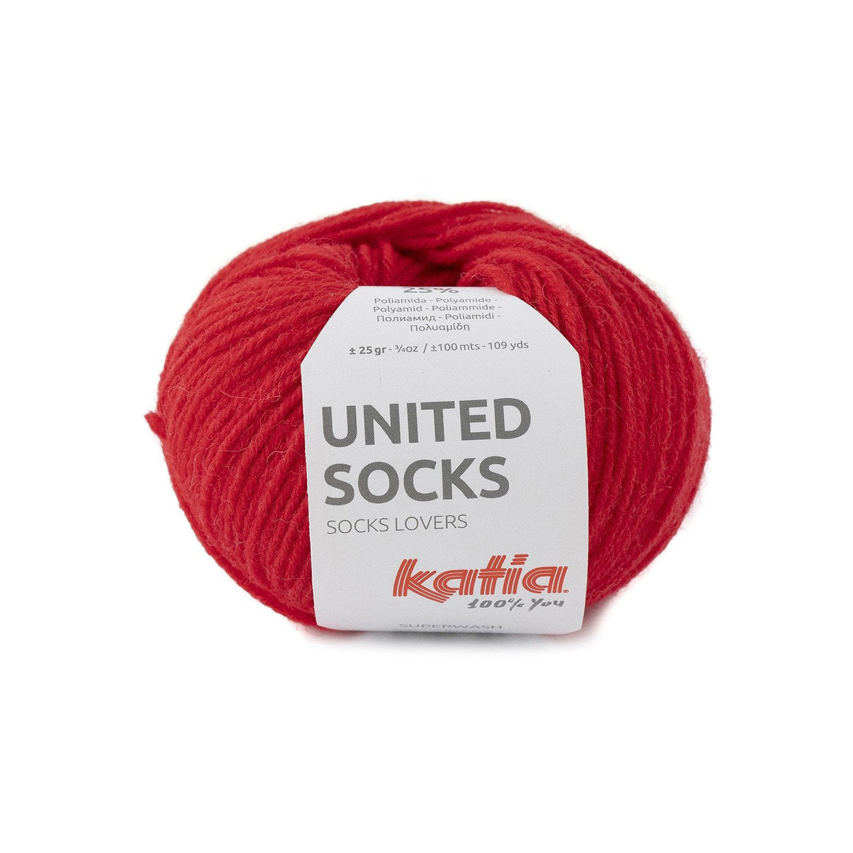 Katia United Socks - Lana para Tejer Calcetines de Calidad