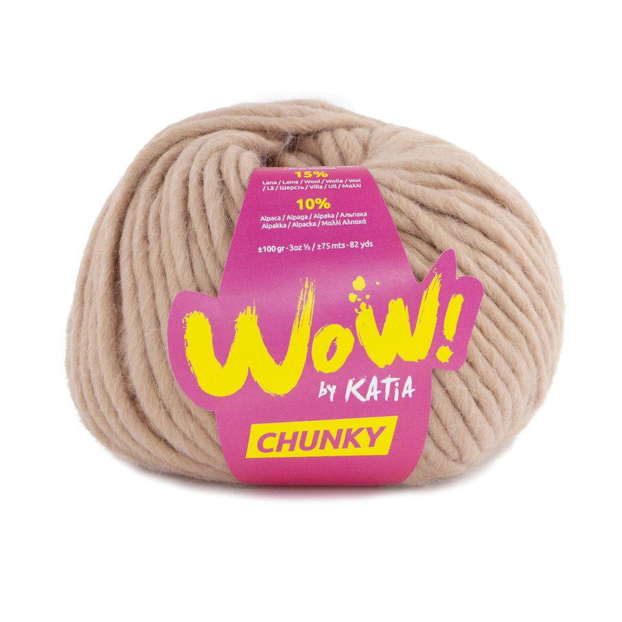KATIA WOW CHUNKY - Ideal para Principiantes y Proyectos Rápidos