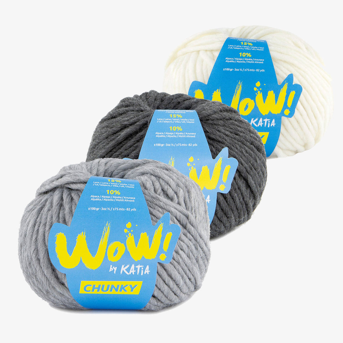 Anleitung für einen extrastarken Doppelkragen mit Chunky Wow von Katia!
